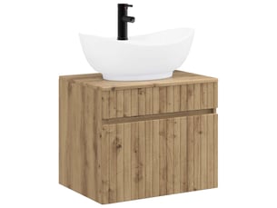 Ensemble de mobilier de salle de bain chêne artisanal cf64618