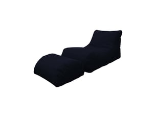 Pouf / repose pied TALAMO ITALIA Alton noir