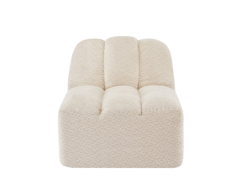 Canapé de salon, canapé pour séjour, beige, sans accoudoirs, mobilier pour espace de vie, pour salon et séjour  - Conforama B