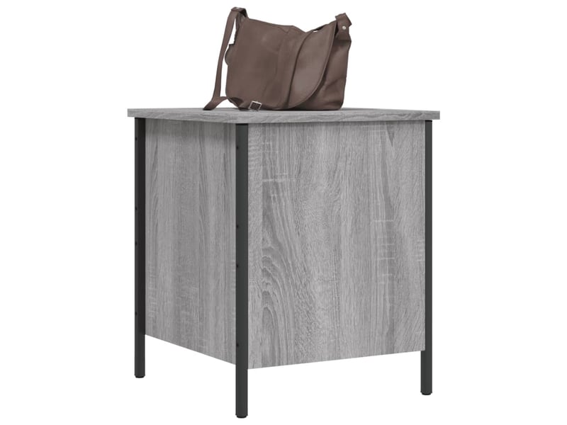  Banc chambre, banc de rangement sonoma gris 40x42,5x50 cm bois d'ingénierie  - Conforama D
