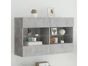 Meuble tv coloris gris 98.5 cm <strong></strong>  <strong></strong>