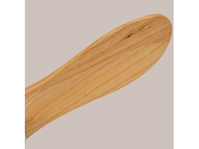  Ventilateur de plafond 90x90x24,5 cm avec éclairage, télécommande, bois naturel  - Conforama D