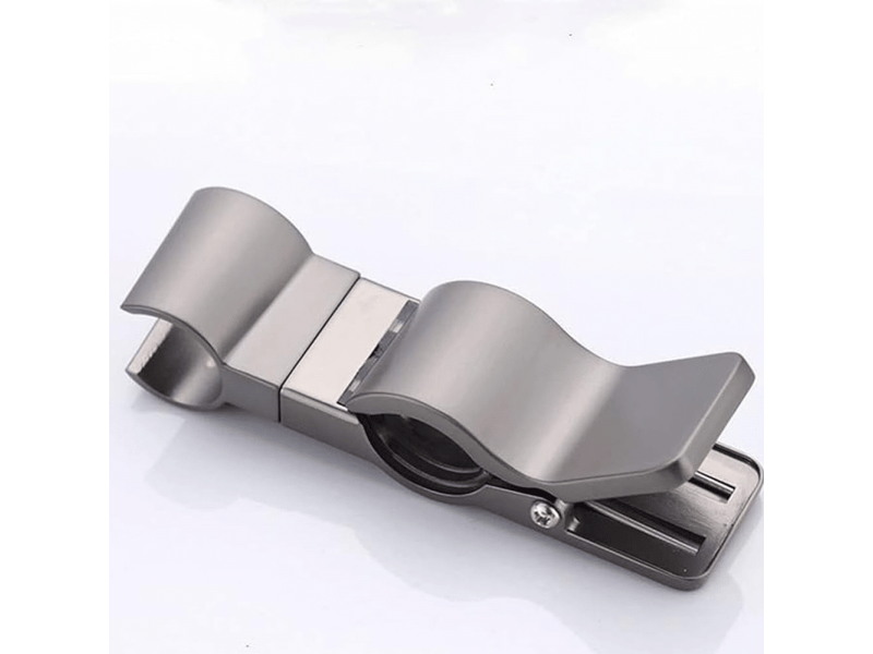  Support de douchette, 1 pièce, support de pommeau de douche, gris bronze, support de pommeau de douche, sans perçage, réglable à 35°  - Conforama C