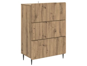 Armoire de rangement bureau, armoire à tiroirs 66 x 34,5 x 92 cm bois d'ingénierie shl6023