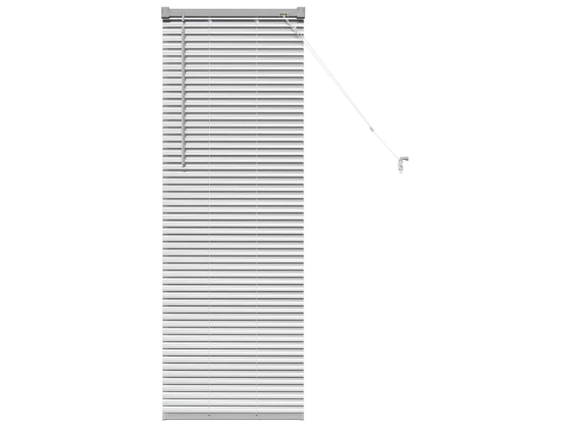  Store vénitien, store de fenêtre argenté 130 x 45 cm 25 mm aluminium cf47551  - Conforama A