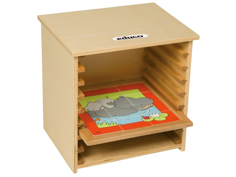  Educo casier de puzzle - tailles de puzzle 24 x 24 8719924036058 - Conforama A