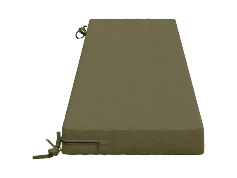  Coussin de banc, coussin d'assise, coussin de canapé soest 100 % polyester vert olive cf53726  - Conforama D
