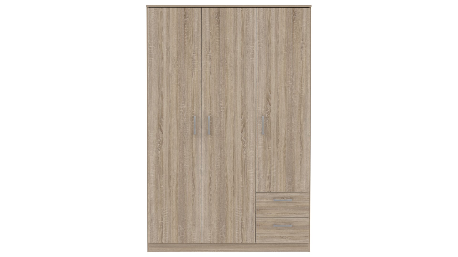Armoire NIKO bois clair 185 Conforama