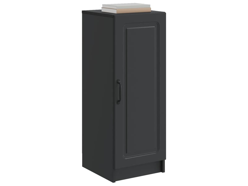 Buffet - bahut - meuble de rangement noir 33 x 34,5 x 87 cm bois d'ingénierie - Conforama C
