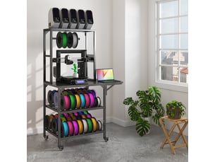Vitrine coloris noir - 104.9 cmx166 cm