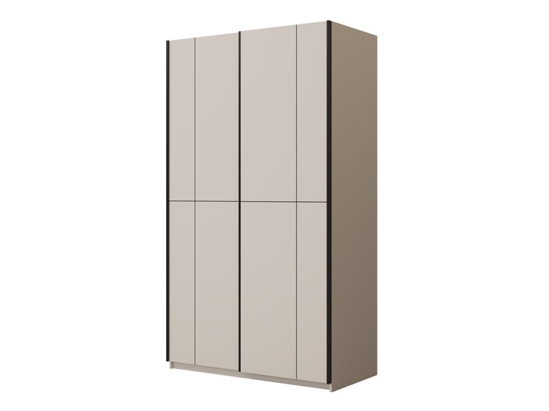 Armoire vertis 2 portes coulissantes cachemire avec fermeture silencieuse 120 cm  - Conforama A