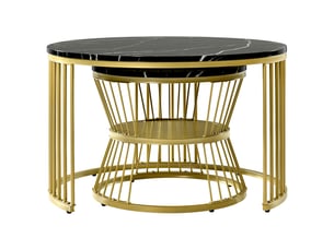 Table basse coloris noir <strong></strong> <strong></strong>