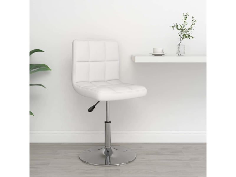  Tabouret de bar, chaise de bar blanc similicuir shl39221  - Conforama B
