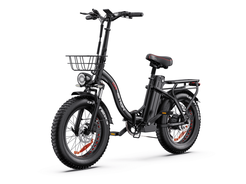 Vélo électrique fat bike pliable drvetion ct20 pro max, 48v 20ah batterie samsung, noir - Conforama D