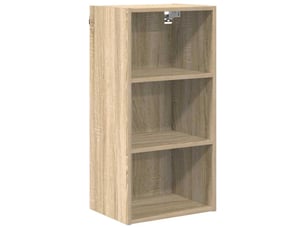 Meuble de rangement cuisine, armoire suspendue chêne sonoma 40x29,5x80cm