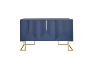 Buffet 3 porte(s)   DZMDIP  - 138 cm coloris bleu 