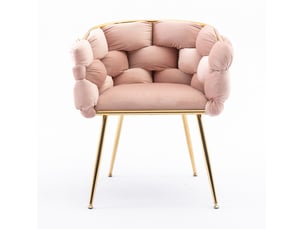 Pouf / repose pied <strong></strong> <strong></strong> rose