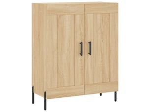 Buffet - bahut - meuble de rangement chêne sonoma 69,5x34x90 cm bois d'ingénierie