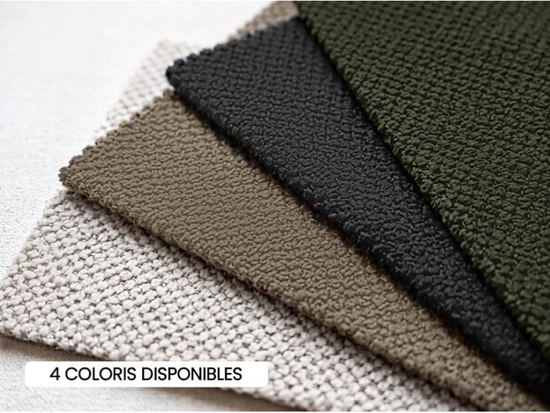 Canape droit convertible gris 2 places MIKA - Conforama N