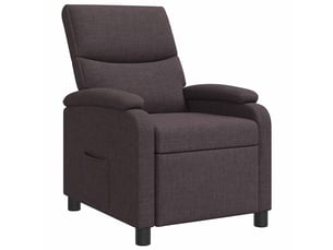 Fauteuil relax manuel VIDAXL  Tissu marron