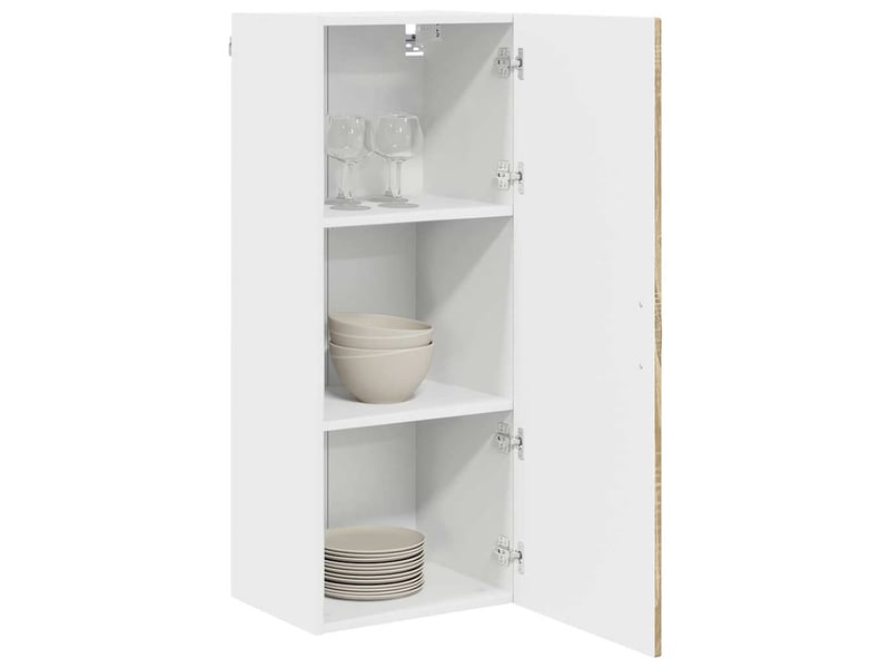  Meuble mural de cuisine, armoire de cuisine chêne sonoma 40x31x100cm shl1339  - Conforama C