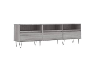 Meuble tv coloris gris 150 cm <strong></strong>  <strong></strong>