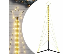Sapin de noël, arbre de noël à led 363 led blanc chaud 182 cm shl466