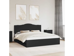 Lit 2 places 180x200 cm coloris noir