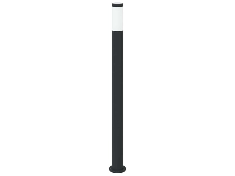 Lot de 3 borne lumineuse 110 cm acier inoxydable ip44 shl75787 - Conforama D