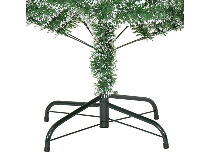  Sapin de noël - arbre de noël artificiel avec neige floquée vert 210 cm  - Conforama E