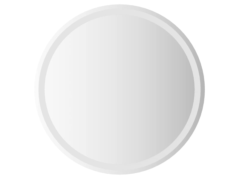 Miroir de salle de bain, miroir de toilette led transparent ø 70 cm verre trempé cf62639  - Conforama A