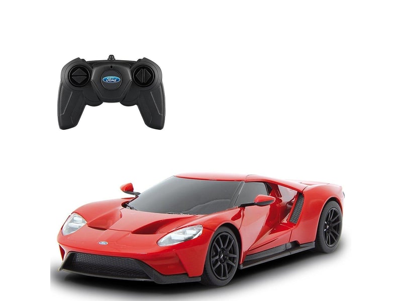 Voiture télécommandée ford gt 1:24 rouge 2,4ghz 405156 - Conforama A