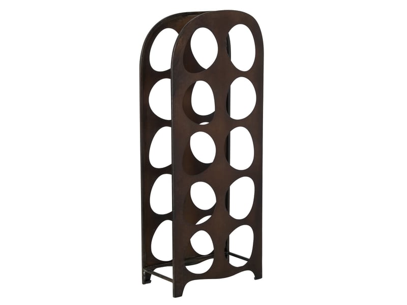 Porte-bouteilles en métal mads 65cm marron  - Conforama B