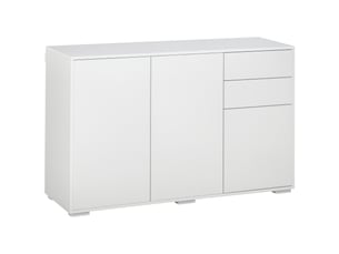 Buffet 2 tiroir(s) SWEIKO - 117 cm coloris blanc