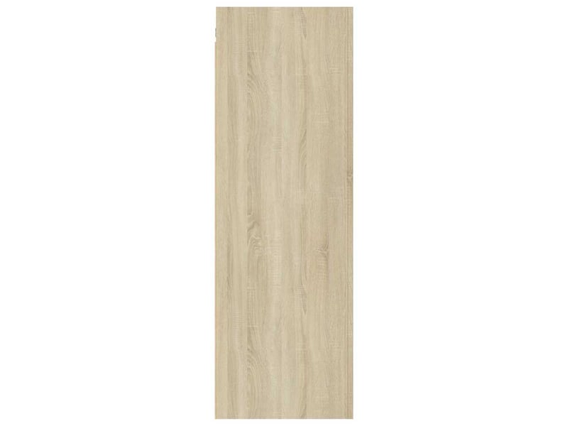  Lot de 2 meuble tv bas salon chêne sonoma 30,5x30x90 cm bois d’ingénierie  - Conforama D