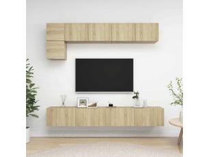 Meuble tv coloris marron 60 cm <strong></strong>  <strong></strong>