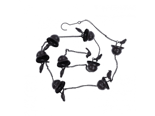 Chaîne de pluie en fer, drainage efficace, son clair, oiseaux sur tasses, chaîne de pluie pour descentes pluviales, décoration