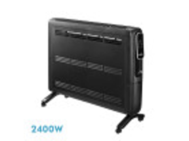  Fabrilamp alpino émetteur thermique aluminium 2400 w noir 232022409 - Conforama B