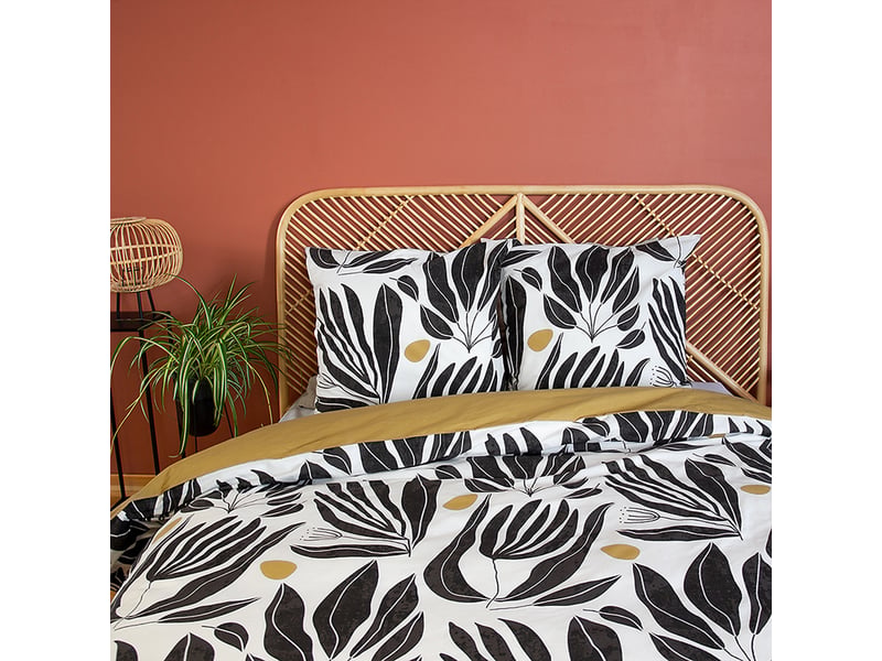  Parure de lit 220x240 cm coton nolie PD23233 - Conforama C