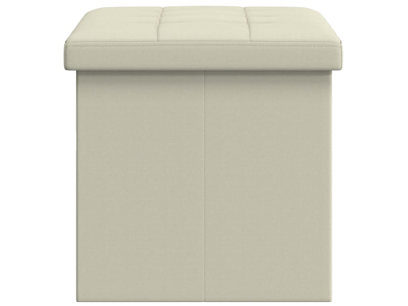  Banc chambre, banc de rangement pliable blanc 180 kg 80 l 77x38x38 cm lin  - Conforama D