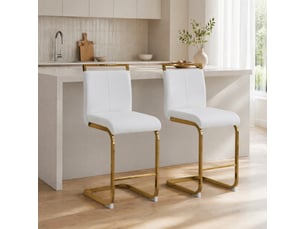 tabouret de bar <strong>HAUSS SPOLE</strong> - bicolore hauteur d'assise 63.5 cm vendu Par paire