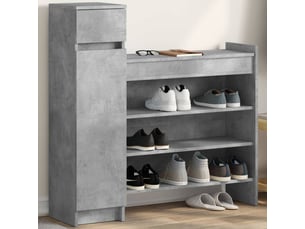 Meuble à chaussures 3 paire(s)  <strong></strong>  <strong></strong> coloris argenté