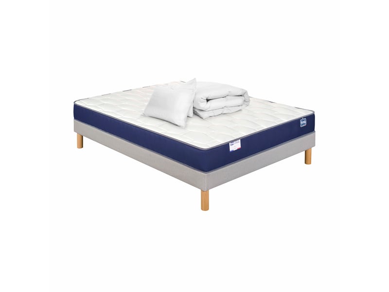  Matelas + sommier Ressorts 160x200 cm  - Conforama C