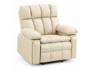 Fauteuil relax électrique  MIVRAY  Tissu beige