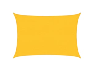 Voile d'ombrage - voile d'ombre - voile parasol 160 gm² jaune 2,5x4 m pehd