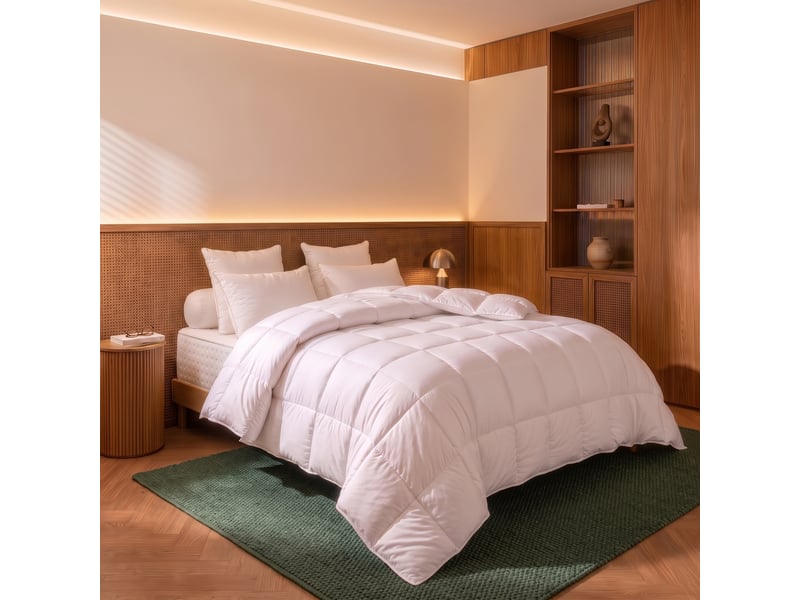  Dodo - couette 200x200 thermoduv canard - 70% duvet - tempérée  - Conforama B