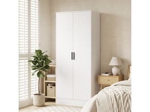 Armoire <strong></strong> <strong></strong> coloris blanc largeur 37 cm