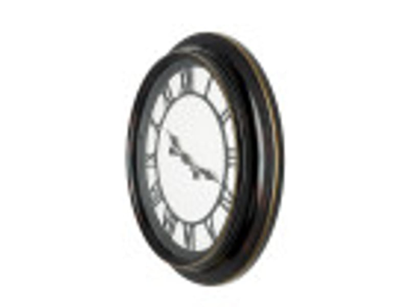  Horloge murale fabrilamp almita ø 60 cm noir 192610027 - Conforama D