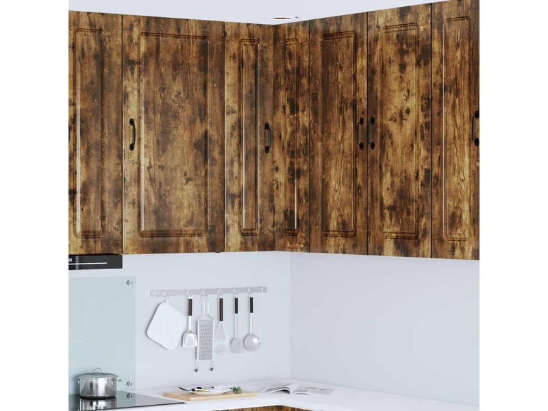  Panneau de lave-vaisselle kalmar chêne fumé 57x57x100cm  - Conforama B