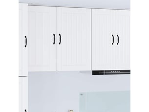 Meuble mural de cuisine, armoire de cuisine blanc 50x31x80cm bois d'ingénierie shl3450
